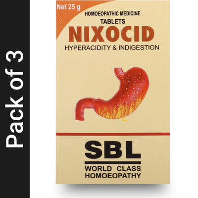 SBL Nixocid Tablets(3 x 25 g)