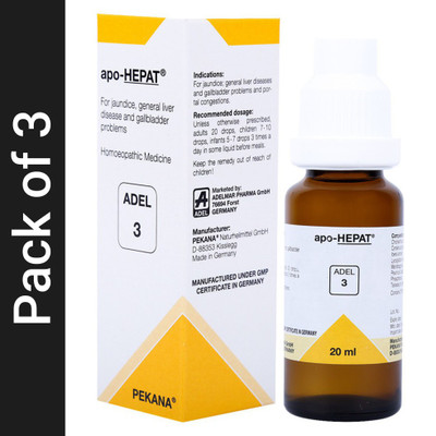 ADEL 3 Apo-Hepat Drops(3 x 20 ml)