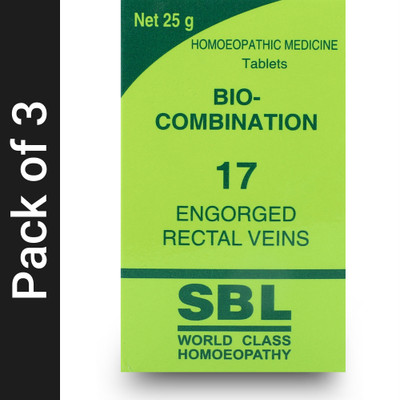 SBL Bio-Combination 17 Tablets(3 x 25 g)
