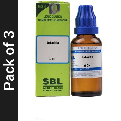 SBL Sabadilla 6 CH Dilution(3 x 30 ml)