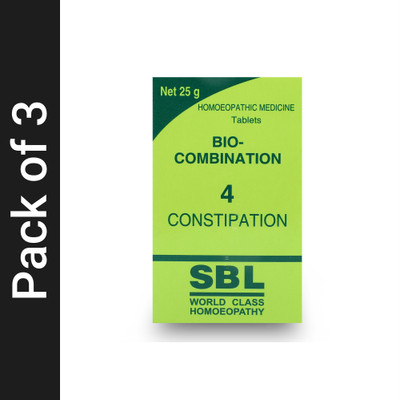 SBL Bio-Combination 4 Tablets(3 x 25 g)