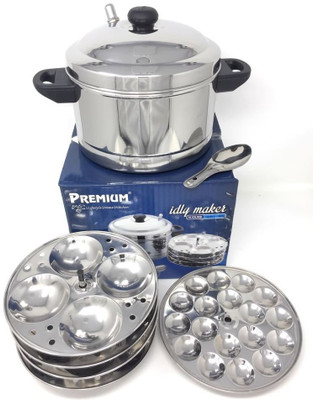 15% OFF on PREMIUM Idli Cooker 4 Plate, 16 Idli Induction & Standard Idli Maker(4 Plates , 16 Idlis ) 15% OFF on PREMIUM Idli Cooker 4 Plate, 16 Idli Induction & Standard Idli Maker(4 Plates , 16 Idlis )