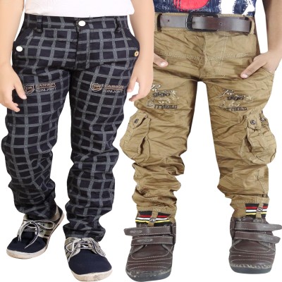 AD & AV Regular Boys Multicolor Jeans(Pack of 2)