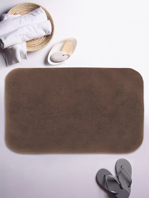 Slayy with Style Microfiber Door Mat(Brown, Medium)