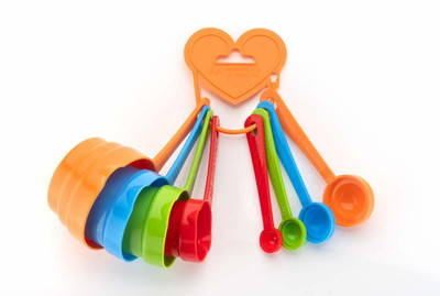IKIS Measuring Cups and Spoon 8 Piece Measuring Cup(30 ml, 60 ml, 120 ml, 240 ml)