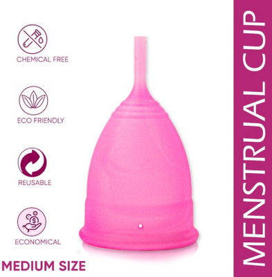 Drosselz Medium Reusable Menstrual Cup(Pack of 1)