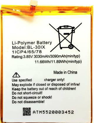 Full Energy Mobile Battery For  Infinix Zero 3 X552 BL-30IX