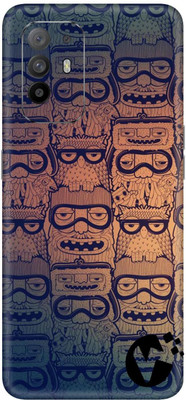 wrap craft OPPO F19 PRO PLUS Mobile Skin(Multicolor)