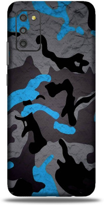 OggyBaba samsung m02s, m02s Mobile Skin(Military Blue Camouflage With Matte Finish)