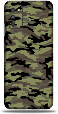OggyBaba samsung m0s, m0s Mobile Skin(Military Green Camouflage With Matte Finish)