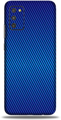 OggyBaba samsung m02s, m02s Mobile Skin(Royal Blue Carbon Fibre With Matte Finish)