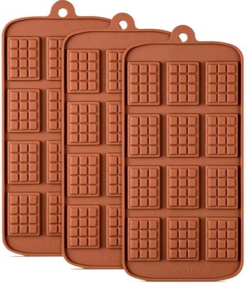 TruVeli Silicone Chocolate Mould 12(Pack of 3)