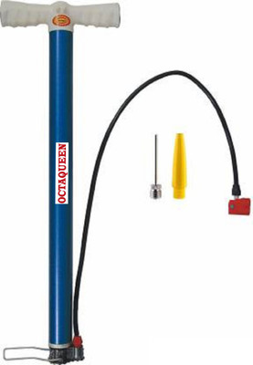 OCTAQUEEN Cycle pump Bicycle, Motorcycle, Car Pump(Blue)