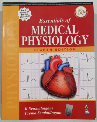 Essentials Of Medical Physiology(Paperback, K Sembulingam, Prema Sembulingam)