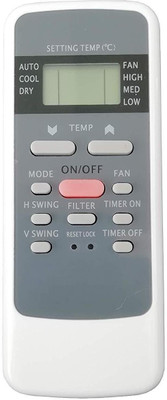 BhalTech VE- 137 AC Compatible for  AC HITACHI Remote Controller(White)