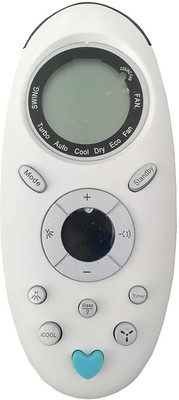 BhalTech VE- 143A AC Compatible for  Mode AC Onida Remote Controller(White)