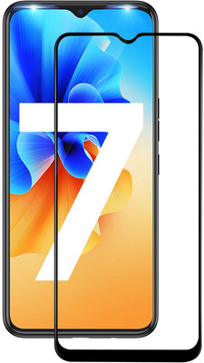 Express Buy Edge To Edge Tempered Glass for TECNO Spark 7(Pack of 1)