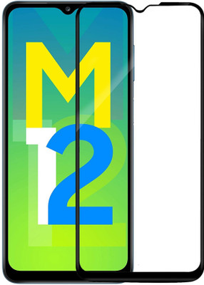 GORILLA FIVE Edge To Edge Tempered Glass for Samsung Galaxy M12, SAMSUNG Galaxy M12, Samsung Galaxy F12, Samsung Galaxy F02s, Samsung Galaxy M02, Samsung Galaxy M02s, Samsung Galaxy M42 5G(Pack of 1)