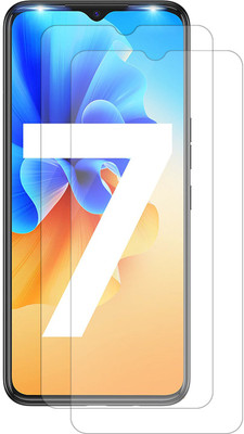 VAlight Tempered Glass Guard for TECNO Spark 7(Pack of 2)