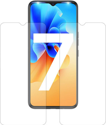 VAlight Tempered Glass Guard for TECNO Spark 7(Pack of 2)