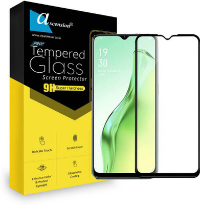 Ascension Tempered Glass Guard for Oppo A31(Pack of 2)