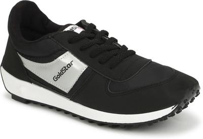 GOLDSTAR Running Shoes for Men |Stylish New Model Men's Brown Sports Shoes Running Shoes For Men(Black , 6)