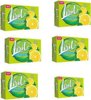 Liril Lemon Soap(6 x 125 g)