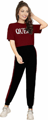 KALYAR Printed Women Track Suit