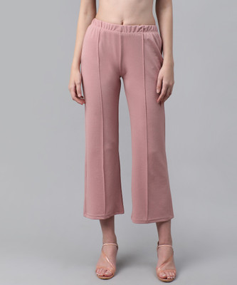 TANDUL Regular Fit Women Pink Trousers