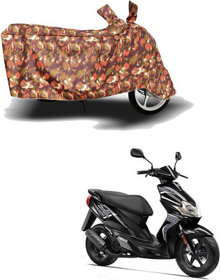 HYBRIDS COLLECTION Two Wheeler Cover for Yamaha(Jog R, Red)