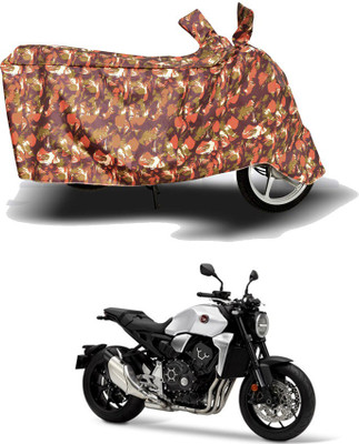 HYBRIDS COLLECTION Two Wheeler Cover for Honda(CB 1000R, Red)