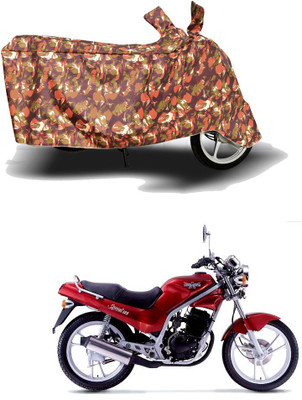 HYBRIDS COLLECTION Two Wheeler Cover for Kinetic(GF 125, Red)