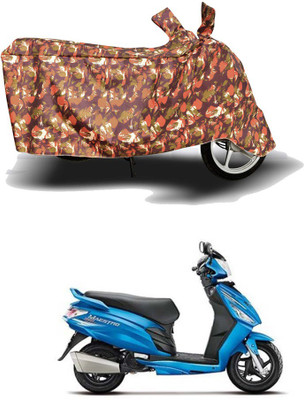 HYBRIDS COLLECTION Two Wheeler Cover for Hero(Maestro Edge 125, Red)