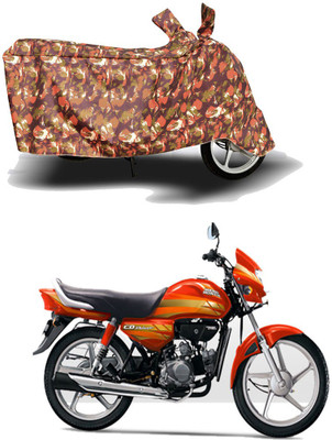 HYBRIDS COLLECTION Two Wheeler Cover for Honda(CD deluxe, Red)