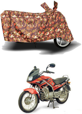 AUTOCAD Waterproof Two Wheeler Cover for Kinetic(GF 170, Red)