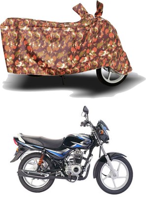 HYBRIDS COLLECTION Two Wheeler Cover for Bajaj(CT100, Red)