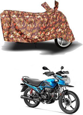 HYBRIDS COLLECTION Two Wheeler Cover for Hero(Passion Pro TR, Red)