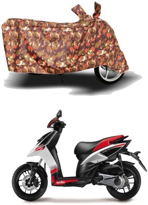 HYBRIDS COLLECTION Two Wheeler Cover for Aprilia(SR 150, Red)