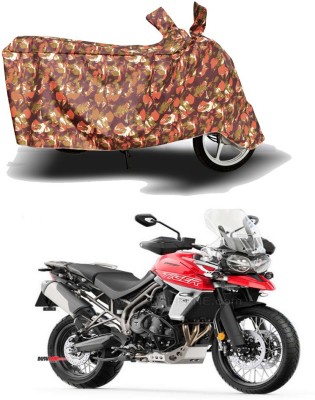 HYBRIDS COLLECTION Two Wheeler Cover for Triumph(Tiger 800 XCA, Red)