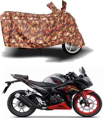 HYBRIDS COLLECTION Two Wheeler Cover for Honda(CBR 150R, Red)