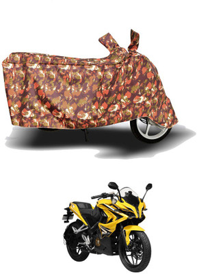 HYBRIDS COLLECTION Two Wheeler Cover for Bajaj(Pulsar, Red)