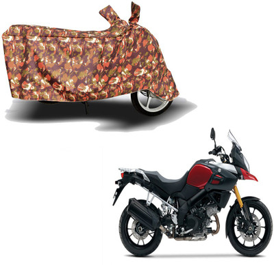 HYBRIDS COLLECTION Two Wheeler Cover for Suzuki(V Strom 1000, Red)