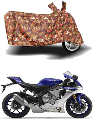 HYBRIDS COLLECTION Two Wheeler Cover for Yamaha(YZF R1, Red)