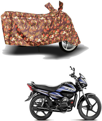 HYBRIDS COLLECTION Two Wheeler Cover for Hero(Splendor NXG, Red)