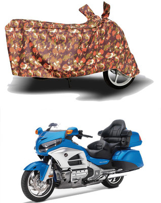 HYBRIDS COLLECTION Two Wheeler Cover for Hero(Gold Wing GL1800, Red)