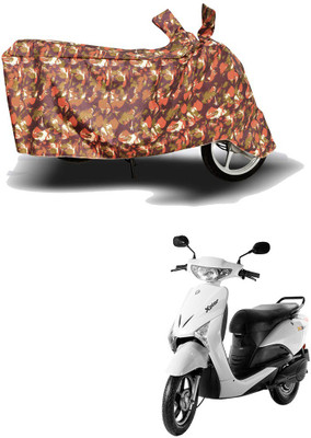 AUTOCAD Waterproof Two Wheeler Cover for Universal For Bike(Yo Xplor, Red)