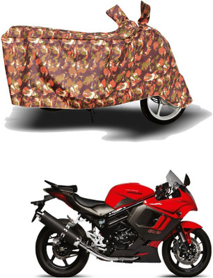 AUTOCAD Waterproof Two Wheeler Cover for Hyosung(GT650R, Red)