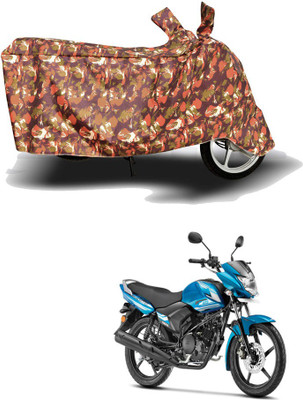 HYBRIDS COLLECTION Two Wheeler Cover for Yamaha(Saluto, Red)