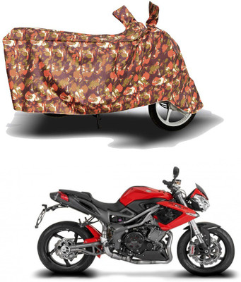 AUTOCAD Waterproof Two Wheeler Cover for DSK Benelli(TNT R, Red)