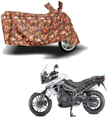HYBRIDS COLLECTION Two Wheeler Cover for Triumph(Tiger 800 XR, Red)